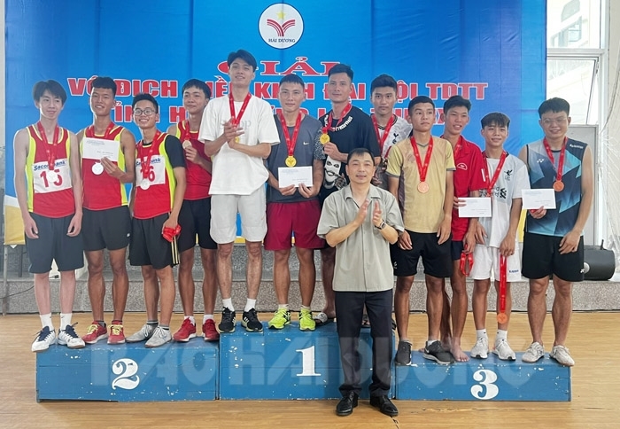 Kinh Môn giành 5 giải nhất tại Giải vô địch điền kinh tỉnh 